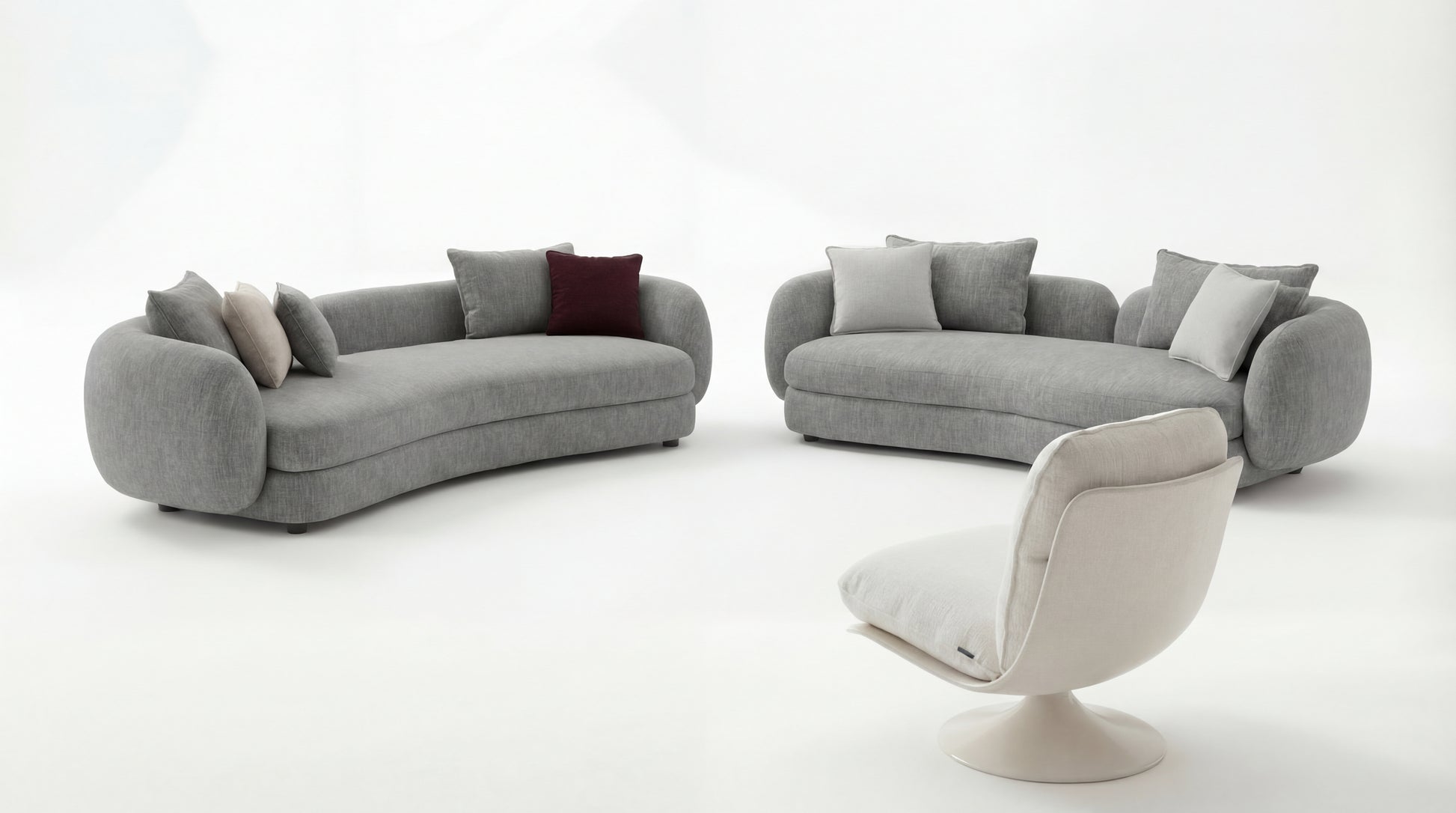 NOAH Furniture - GRIS - front view
