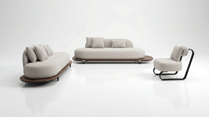 NOAH Furniture - HALAND Sofa Set - side view