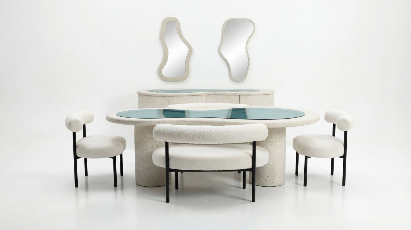 NOAH Furniture - LAKE Dining Set - front view