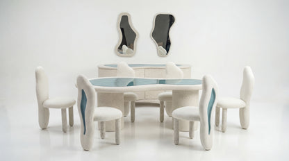 NOAH Furniture - LAKE Dining Set - angle view