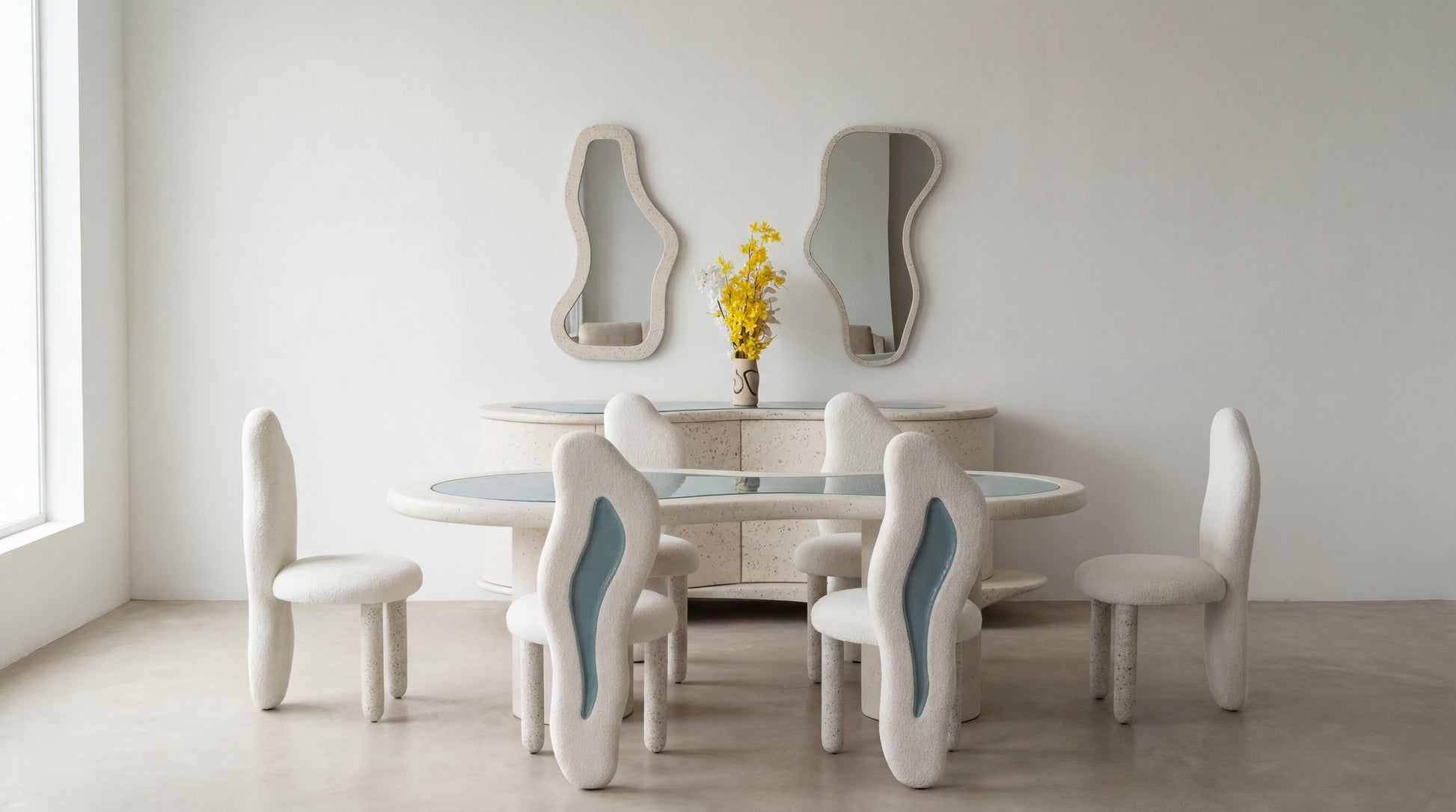 NOAH Furniture - LAKE Dining Set - side view