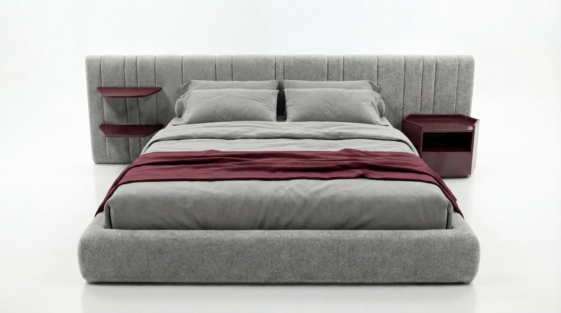 NOAH Furniture - CODA Bedroom - front view