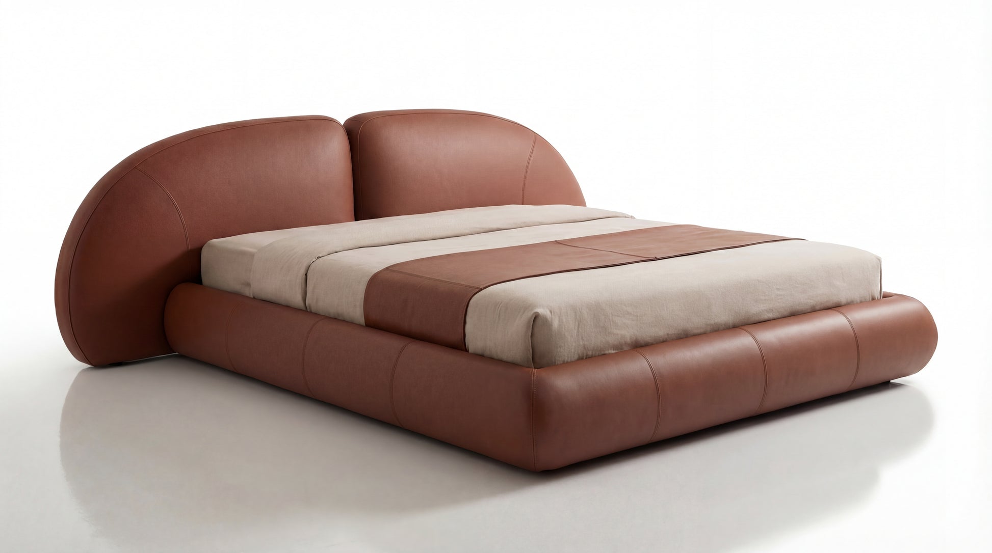 NOAH Furniture - JUNO Bed - side view