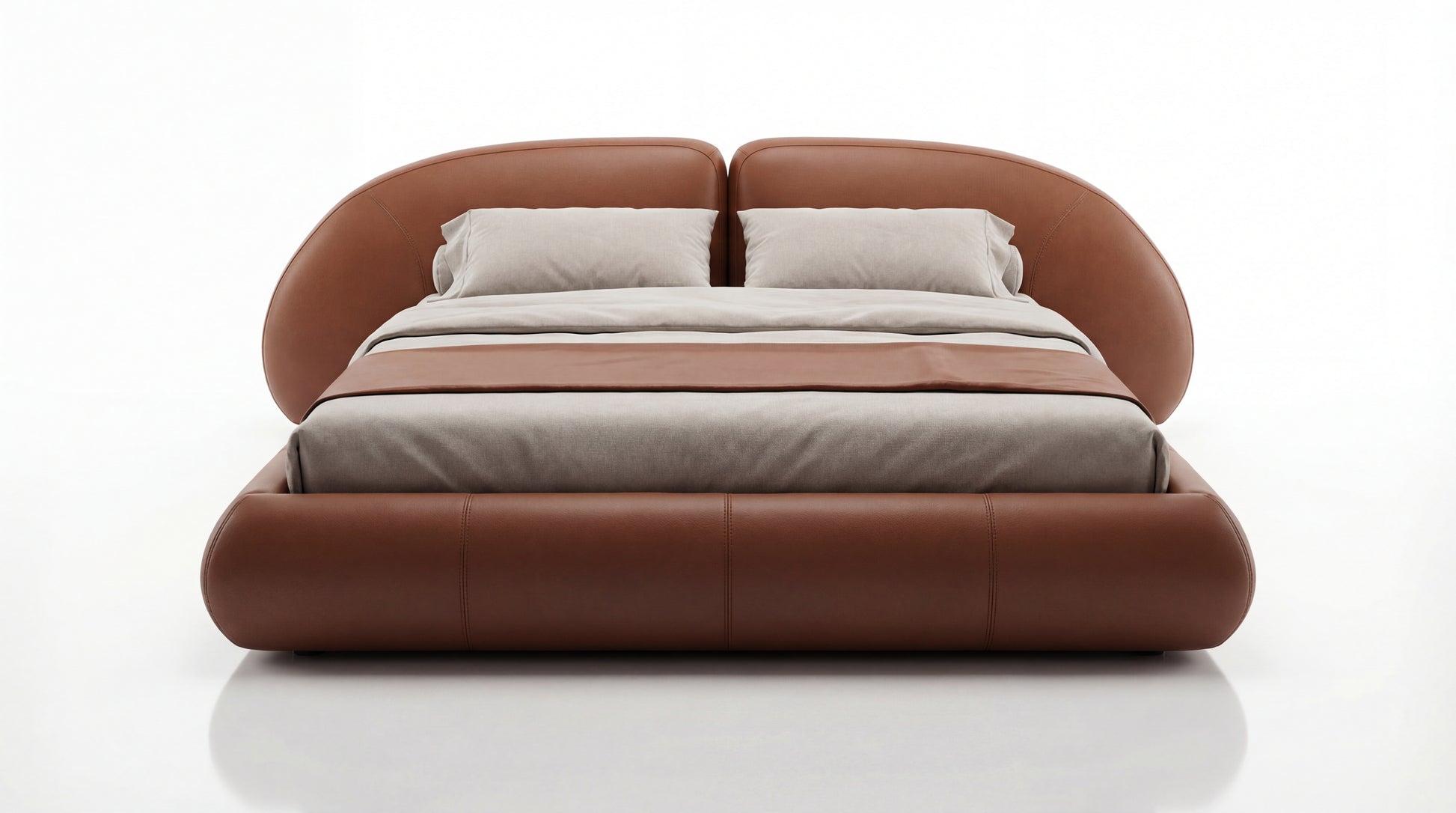 NOAH Furniture - JUNO Bed - front view