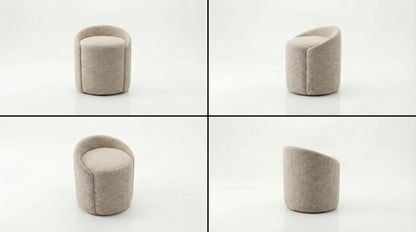 NOAH Furniture - COVE Pouf - angle view