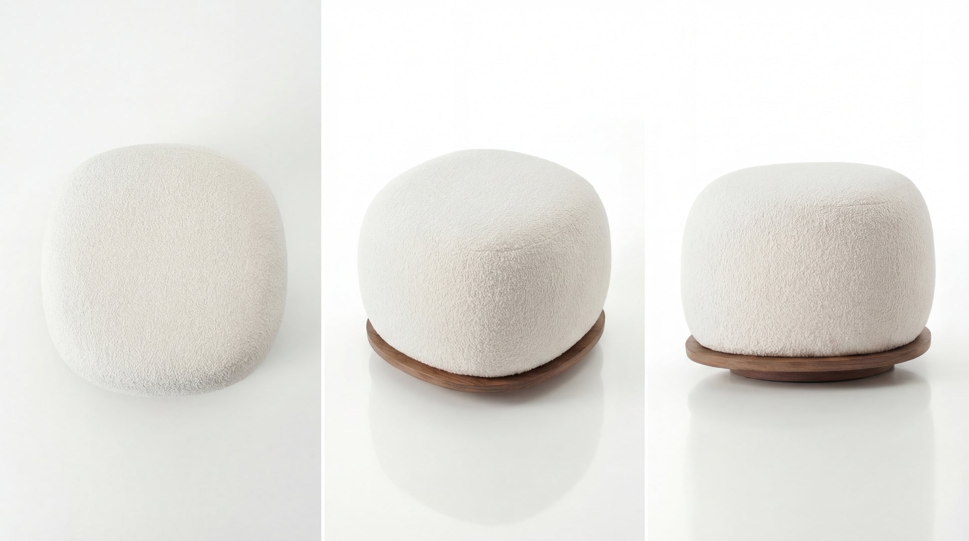 NOAH Furniture - MONTREAL Pouf - angle view
