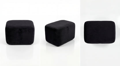NOAH Furniture - NOIR Pouf - angle view