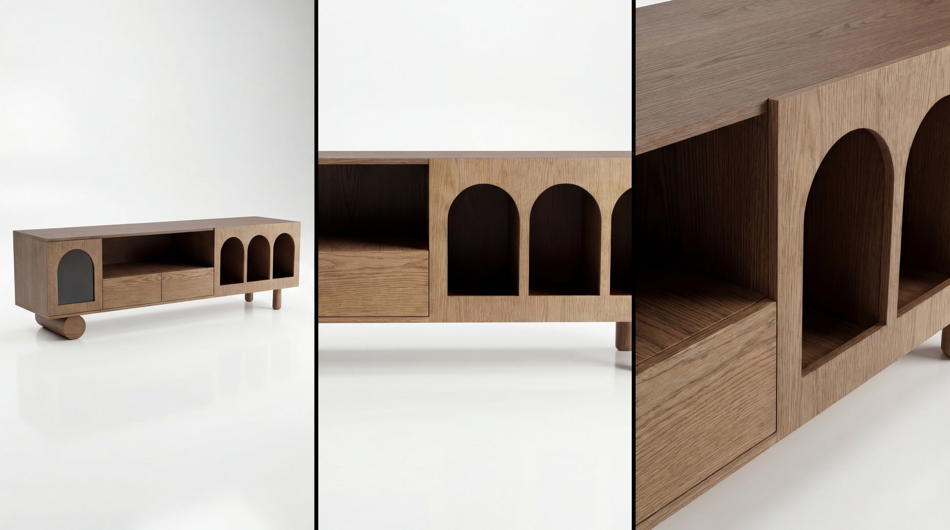 NOAH Furniture - ARCADE TV Unit - angle view