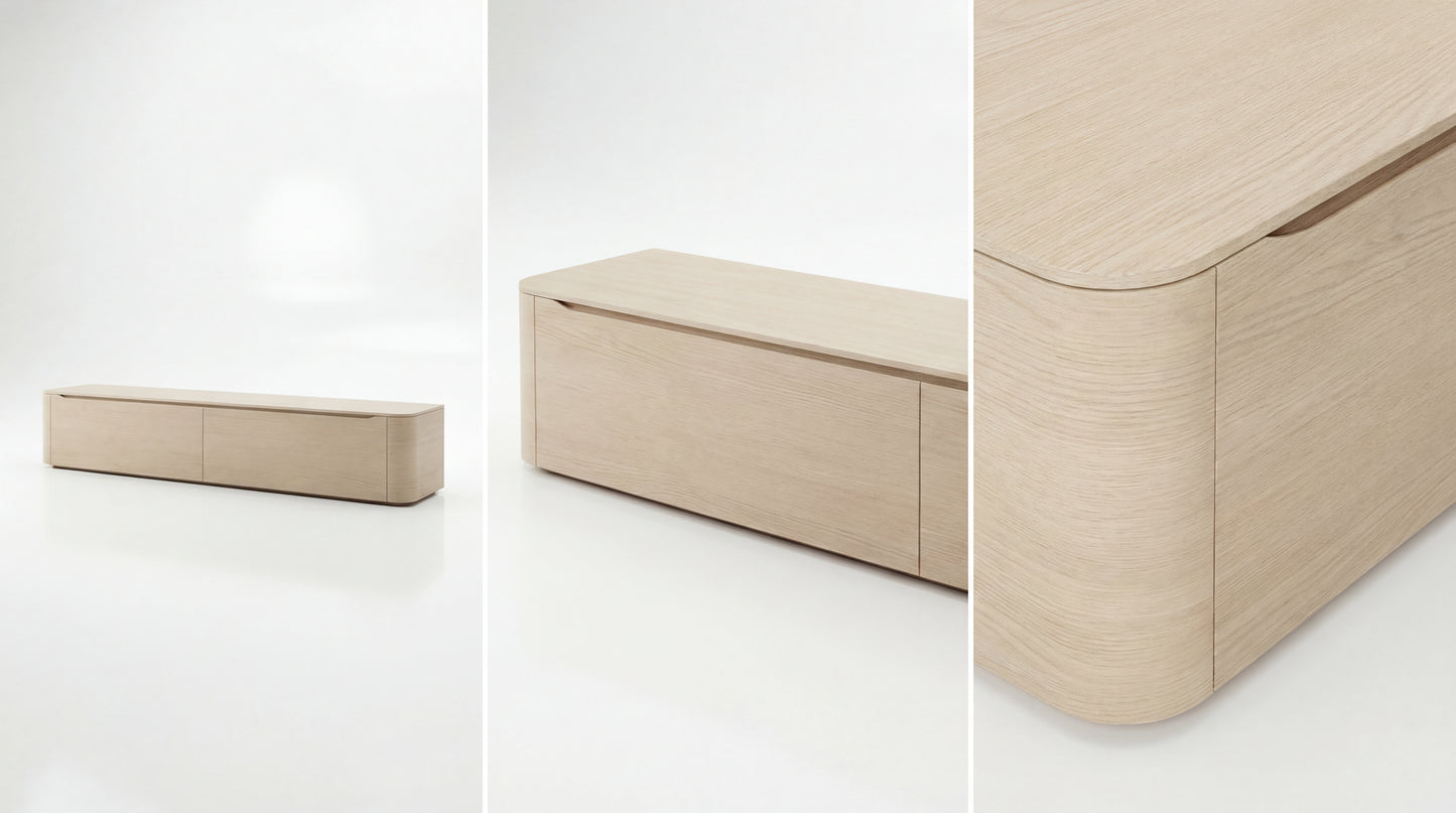 NOAH Furniture - OAKLINE TV Unit - angle view