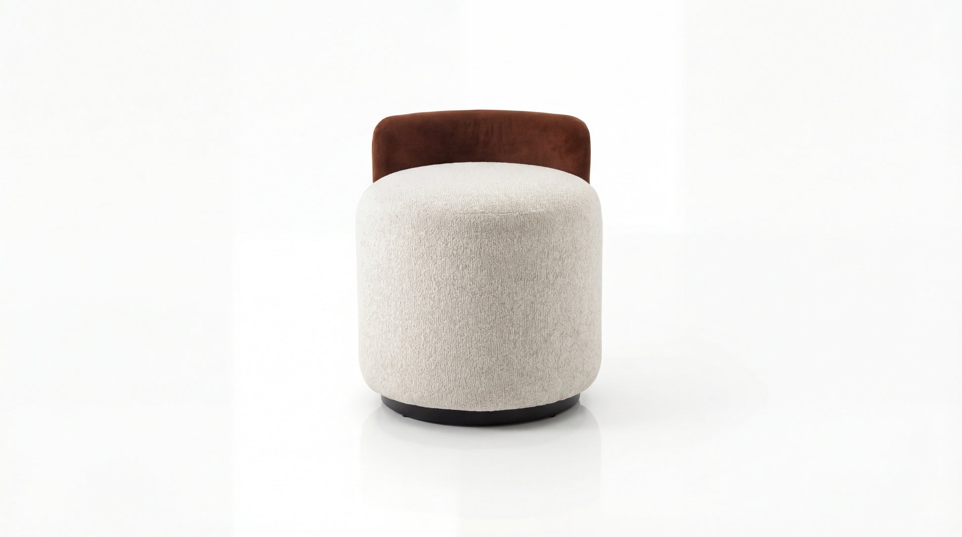 NOAH Furniture - MOKA Pouf - side view
