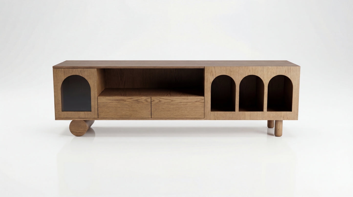 NOAH Furniture - ARCADE TV Unit - side view
