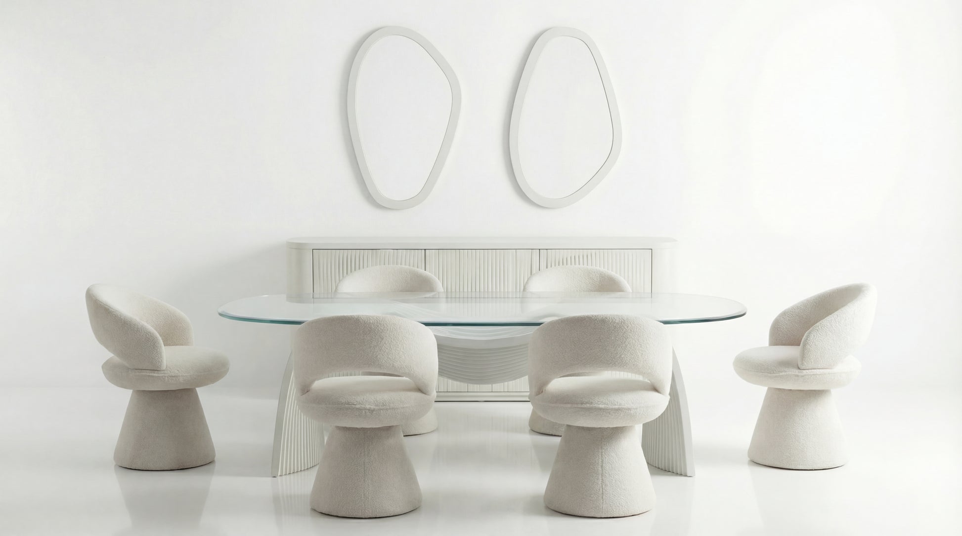 NOAH Furniture - ORELA Dining Room - front view