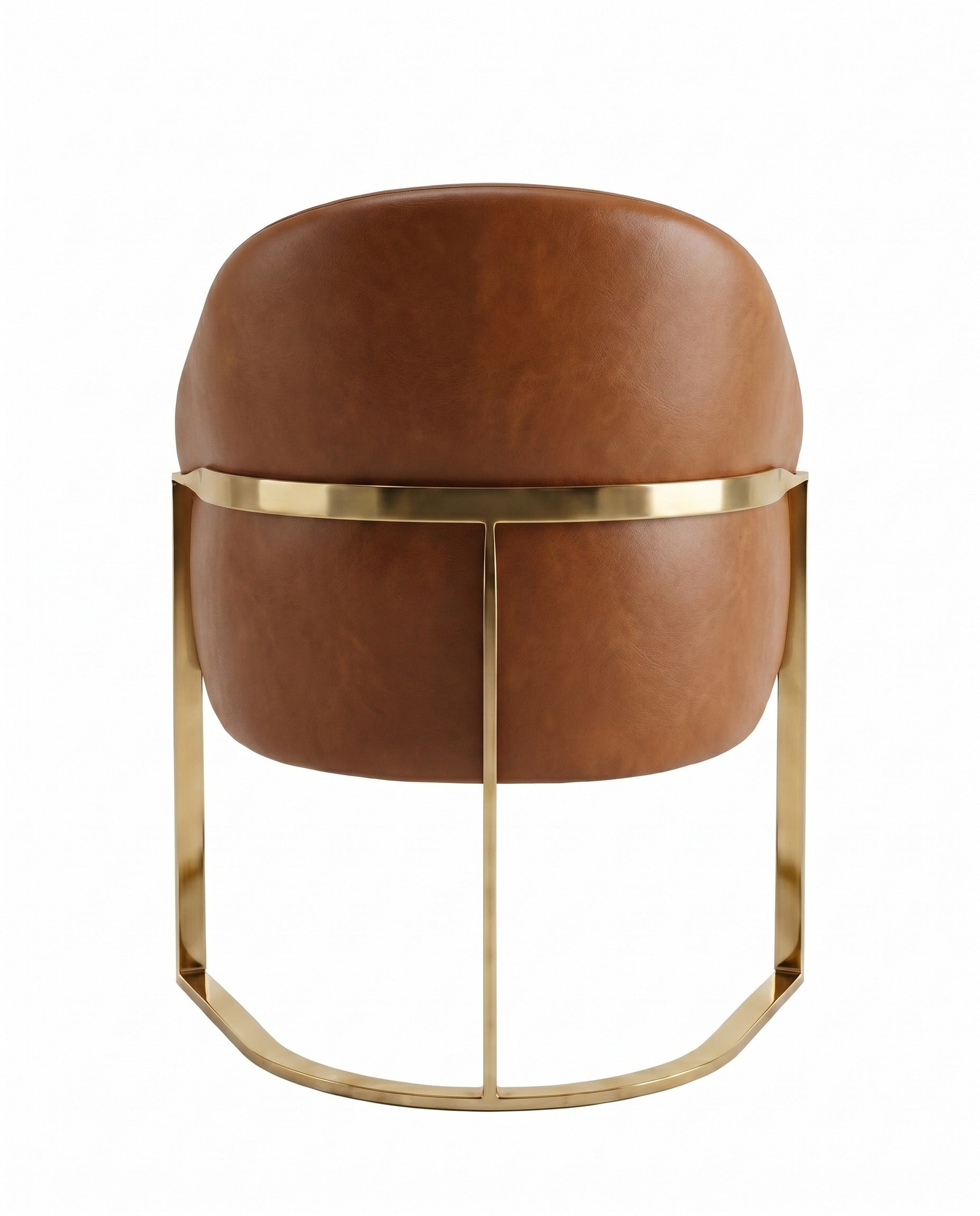 Sylvan Dining Chair Brass