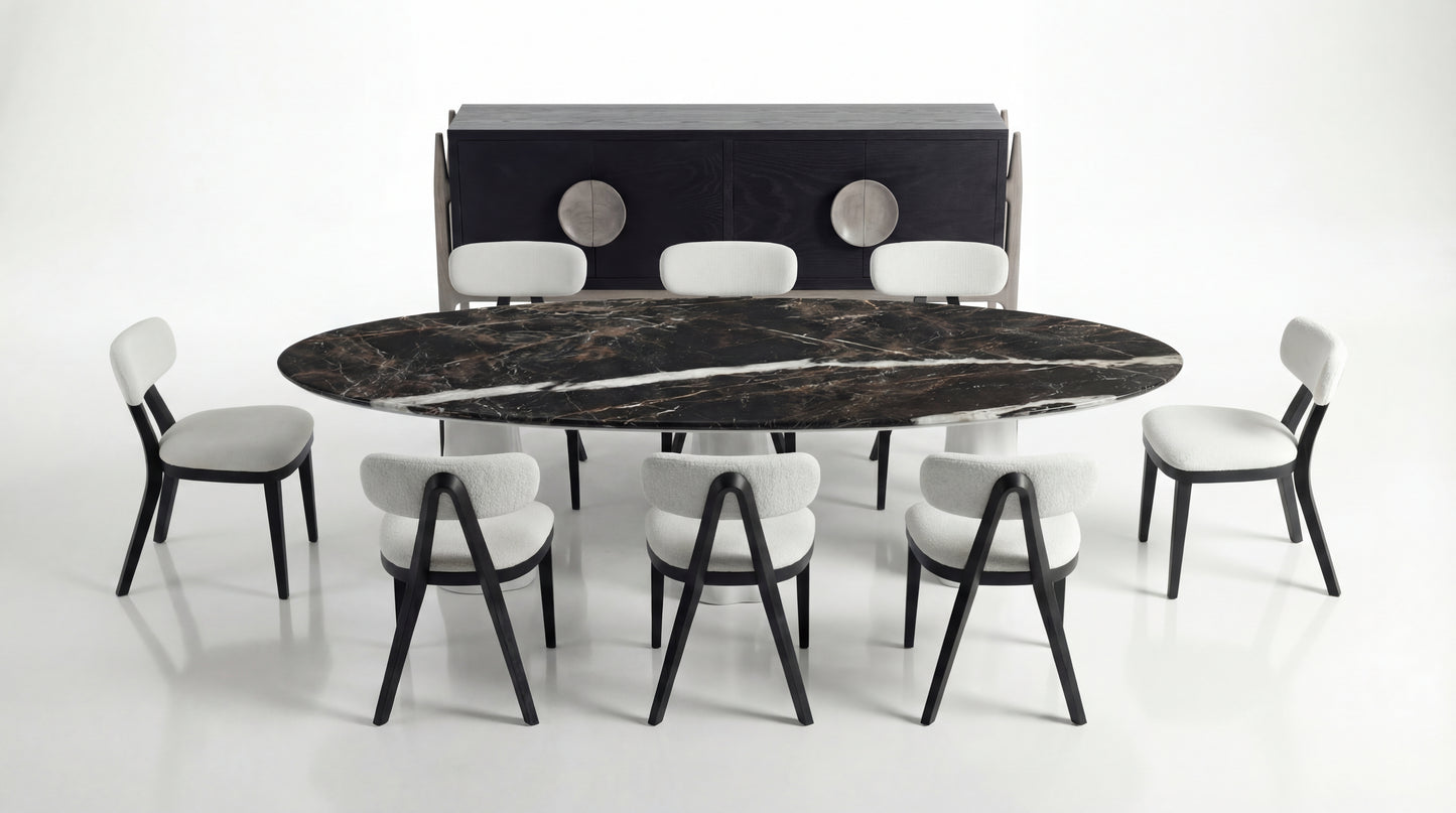 NOAH Furniture - PLURE Dining Room - front view