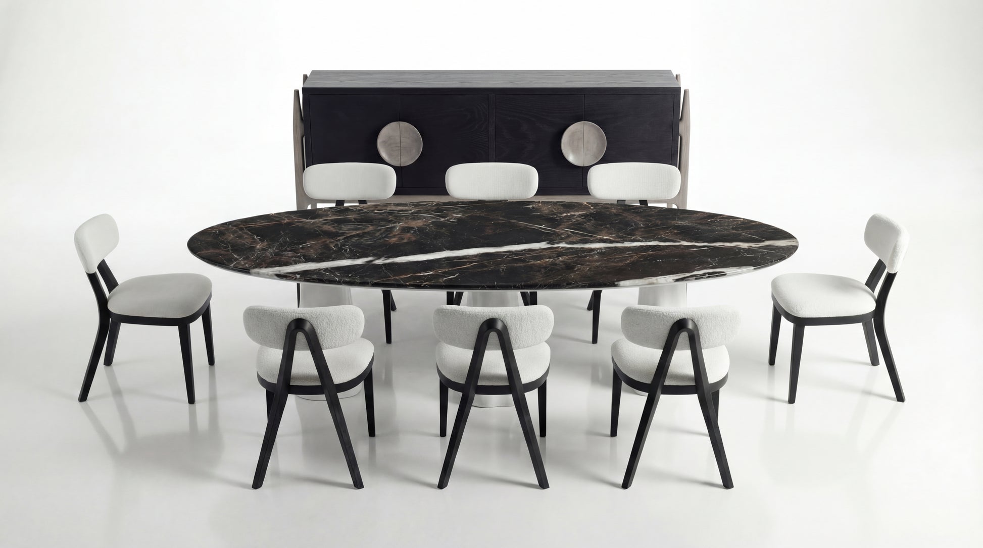 NOAH Furniture - PLURE Dining Room - front view